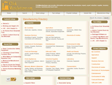 Tablet Screenshot of clickmanufacturer.com